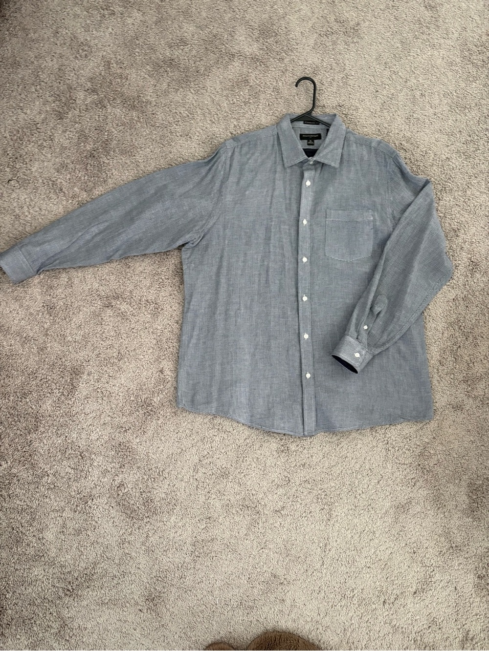 Banana Republic Men's Button-Down Shirt in Light Blue